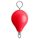 Polyform CM-2 red mooring buoy with stainless steel iron