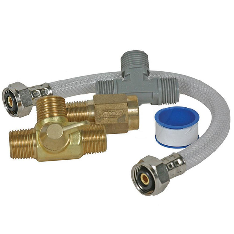 Camco Quick Turn Permanent Waterheater Bypass Kit [35983] - Wholesaler Elite LLC
