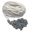 Powerwinch 200' of 5/8" Rope 15' of 5/16 HT Chain Rode [P10297] - Wholesaler Elite LLC