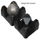Scotty 3022-BK black Weight Mate 2 pack