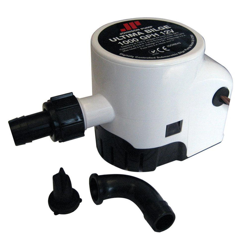 Johnson Pump Ultima Bilge 1000 GPH 3/4" Hose Dura Port [32-47260-003] - Wholesaler Elite LLC