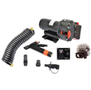 Johnson Pump Aqua Jet 5.2 GPH Washdown Pump Kit w/Hose - 12V [64534] - Wholesaler Elite LLC