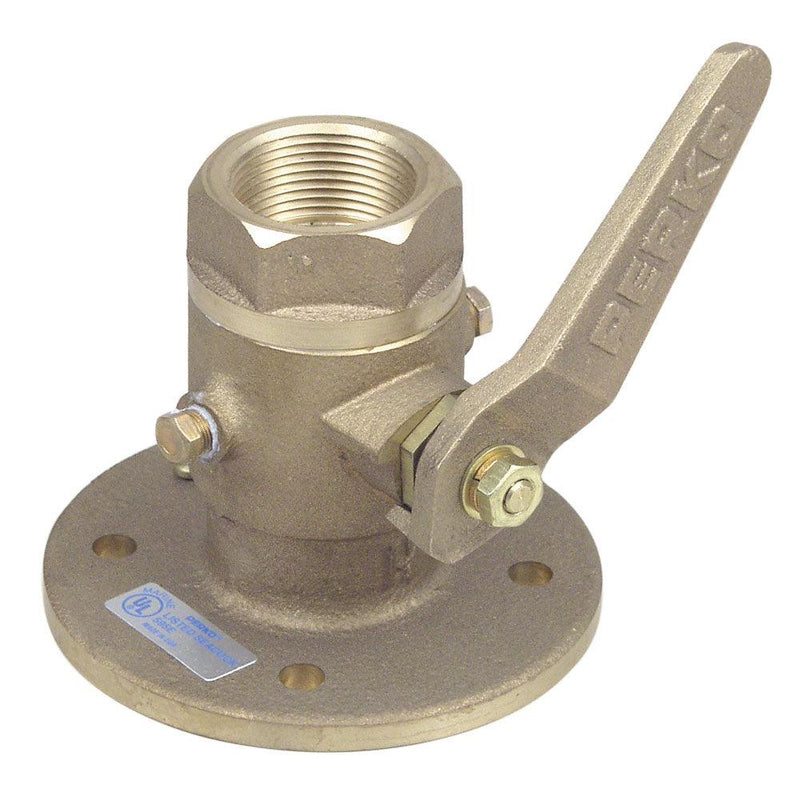 Perko 1-1/2" Seacock Ball Valve Bronze MADE IN THE USA [0805008PLB] - Wholesaler Elite LLC