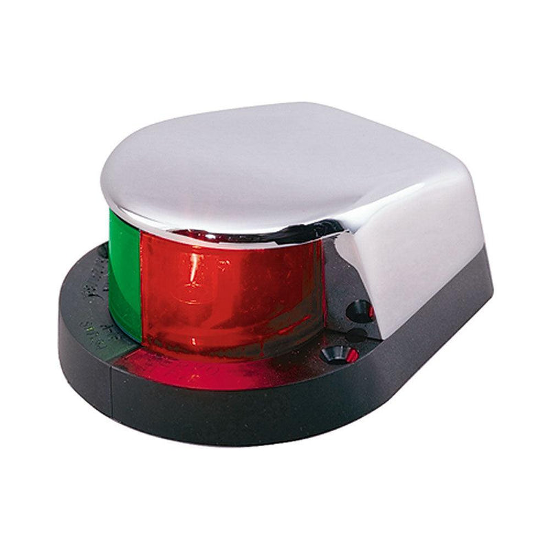 Perko 12V Bi-Color Bow Light Black Base Chrome Plated Top MADE IN THE USA [1310DP0CHR] - Wholesaler Elite LLC