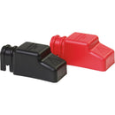 Blue Sea 4018 Square CableCap Insulators Pair Red/Black [4018] - Wholesaler Elite LLC