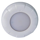 Lumitec Aurora LED Dome Light - White Finish - White/Blue Dimming [101075] - Wholesaler Elite LLC