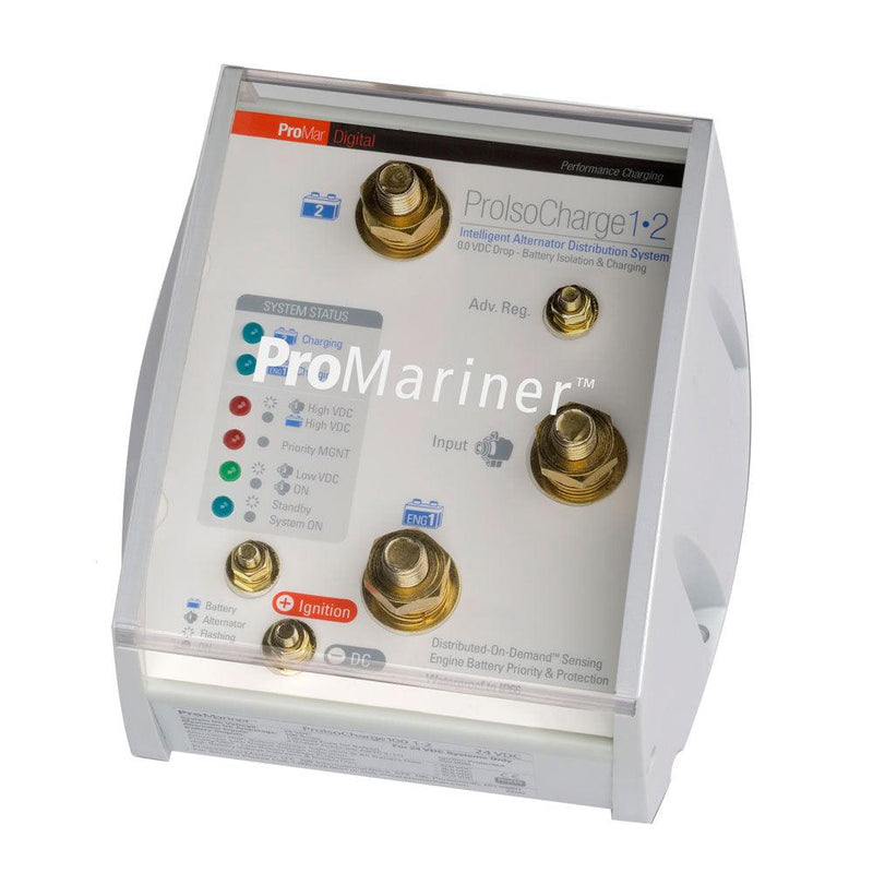 ProMariner ProIsoCharge Battery Isolator 120Amp 1-Alt 2-Bat - 12V [23121] - Wholesaler Elite LLC