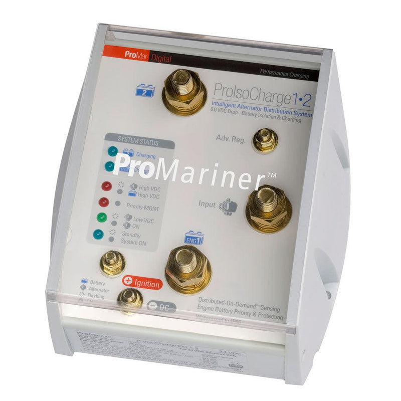 ProMariner ProIsoCharge Battery Isolator 180Amp 1-Alt 2-Bat - 12V [23122] - Wholesaler Elite LLC