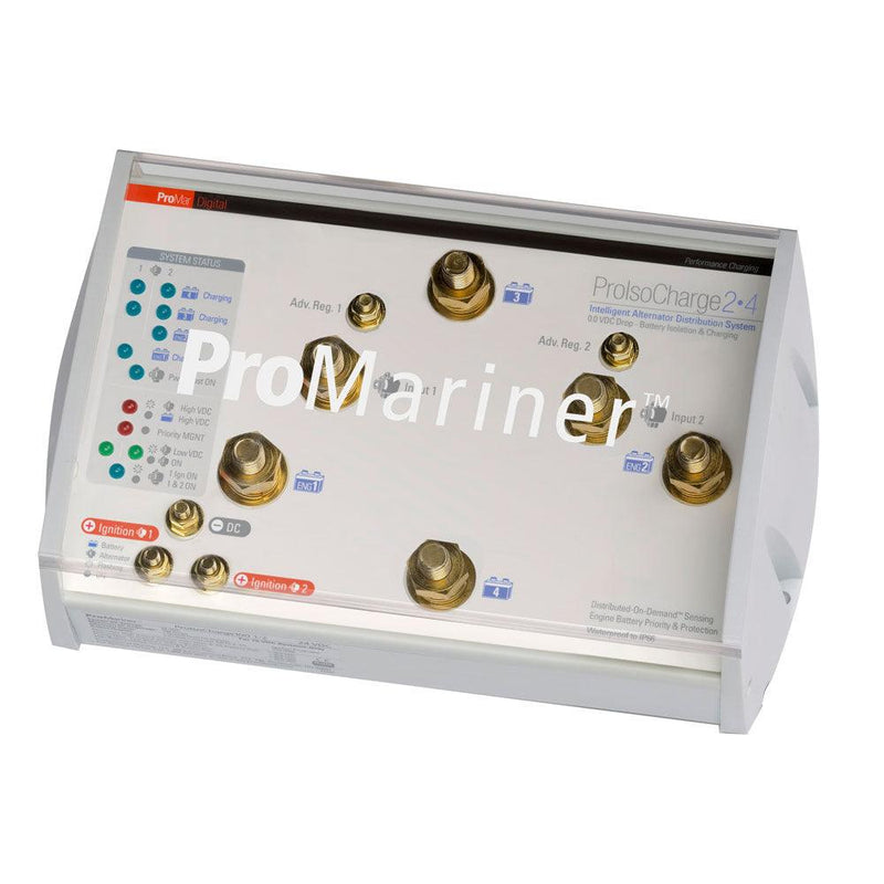 ProMariner ProIsoCharge Battery Isolator 130Amp 2-Alt 4-Bat - 12V [23127] - Wholesaler Elite LLC