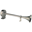 Schmitt Marine Deluxe All-Stainless Single Trumpet Horn - 12V [10027] - Wholesaler Elite LLC