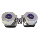 Schmitt Marine Ongaro All-Stainless Mini Compact Twin Horn - 12V [10002] - Wholesaler Elite LLC
