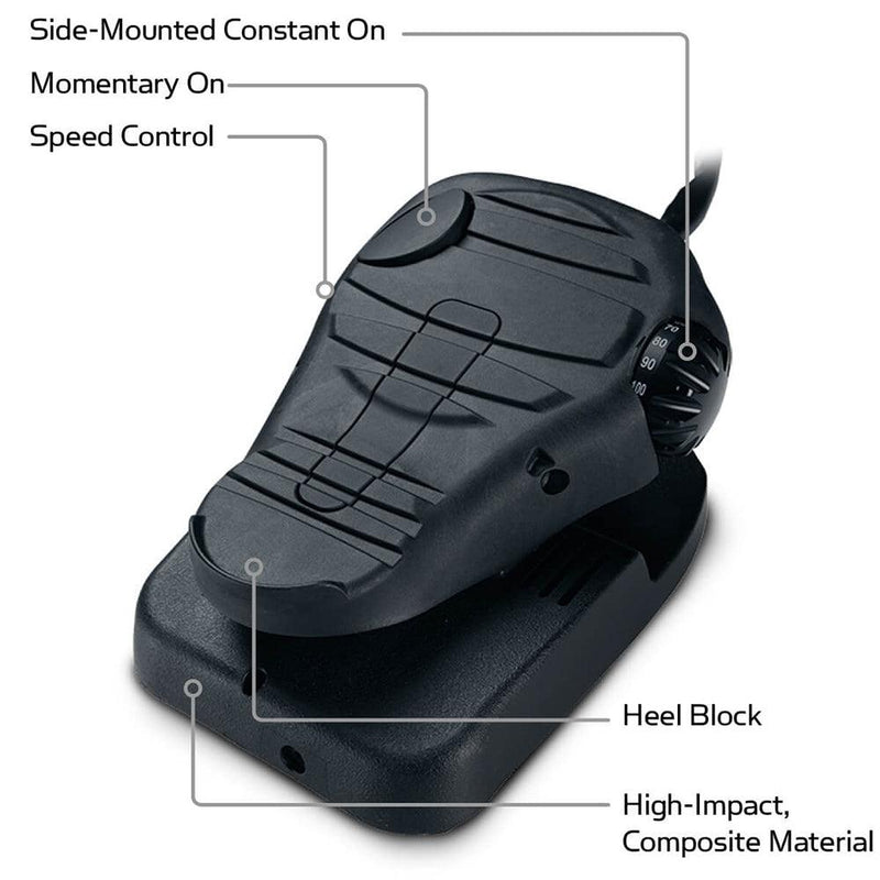 Minn Kota Edge 55 - Latch Door - Foot Control - 12V-55lb-45" [1355956] - Wholesaler Elite LLC
