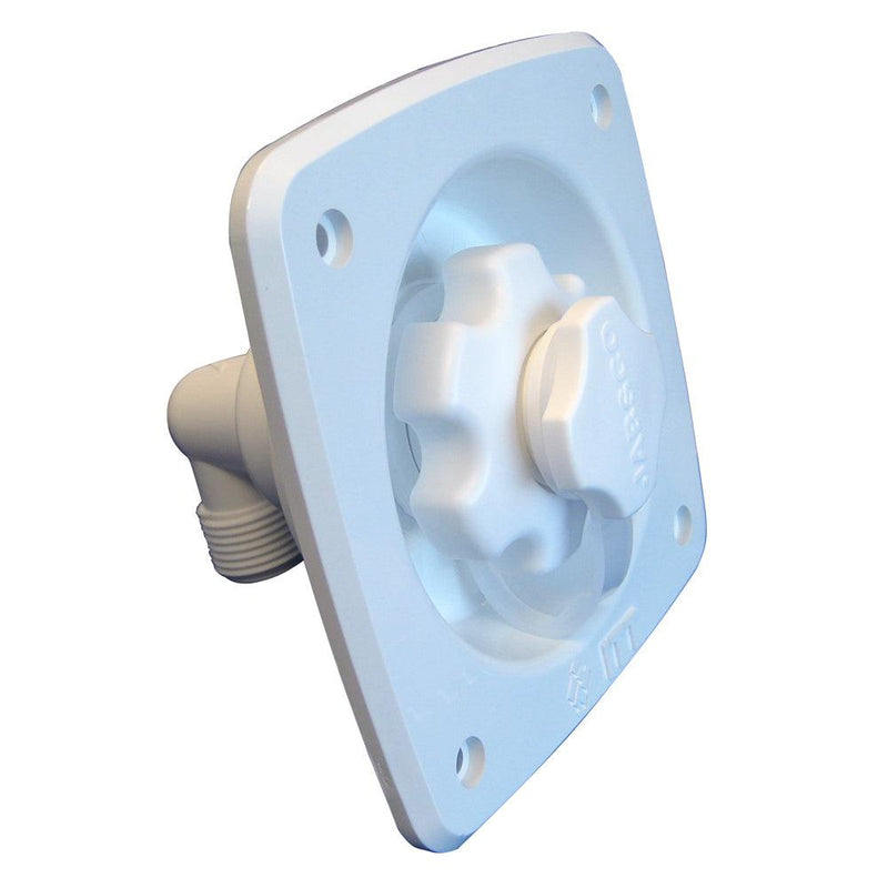 Jabsco Flush Mount Water Pressure Regulator 45psi - White [44411-1045] - Wholesaler Elite LLC