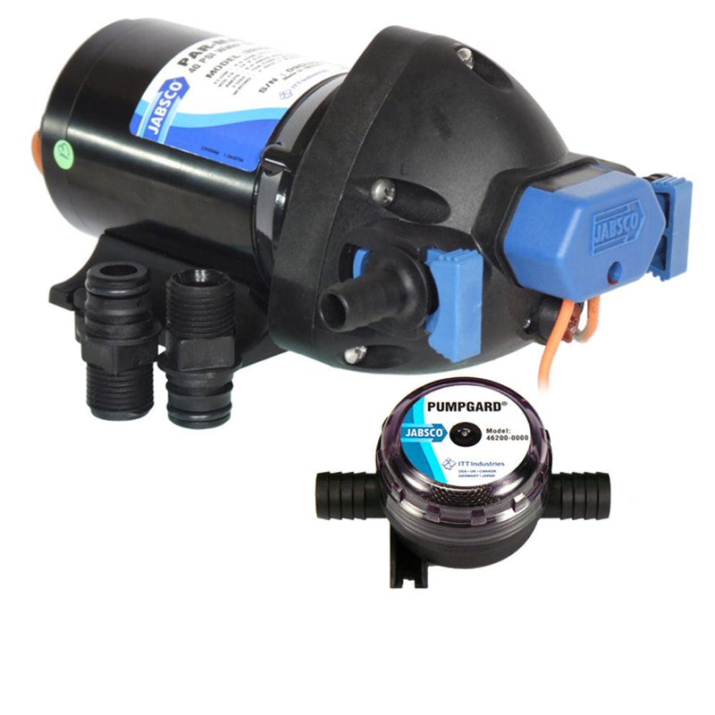 Jabsco Par-Max Shower Drain/General Purpose Pump - 3.5GPM-25psi-12VDC w/Strainer [32601-0092] - Wholesaler Elite LLC