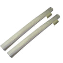 Davis white removable chafe guards pair