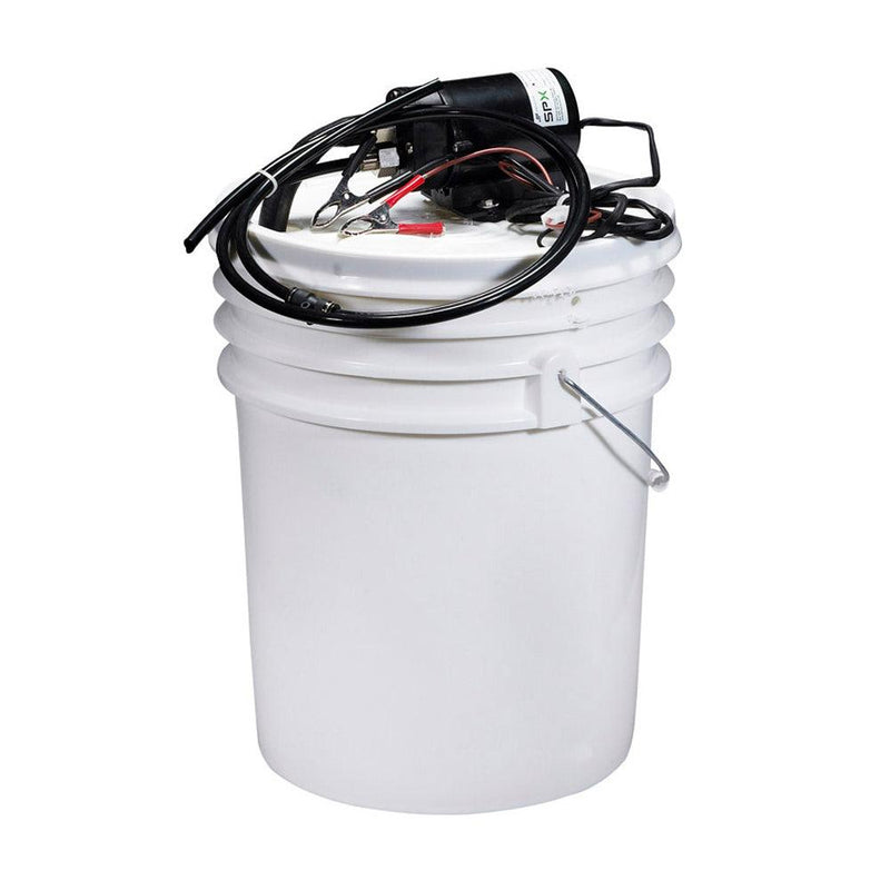 Johnson Pump Oil Change Bucket Kit - With Gear Pump [65000] - Wholesaler Elite LLC