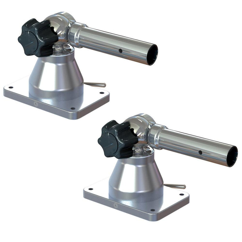 TACO Grand Slam 170 Outrigger Top Mounts - 1-1/8" (Pair) [GS-170] - Wholesaler Elite LLC