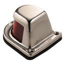 Attwood 1-Mile Deck Mount, Red Sidelight - 12V - Stainless Steel Housing [66319R7] - Wholesaler Elite LLC