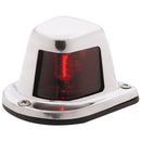 Attwood 1-Mile Deck Mount, Red Sidelight - 12V - Stainless Steel Housing [66319R7] - Wholesaler Elite LLC