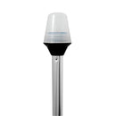 Attwood Frosted Globe All-Around Pole Light w/2-Pin Locking Collar Pole - 12V - 36" [5110-36-7] - Wholesaler Elite LLC
