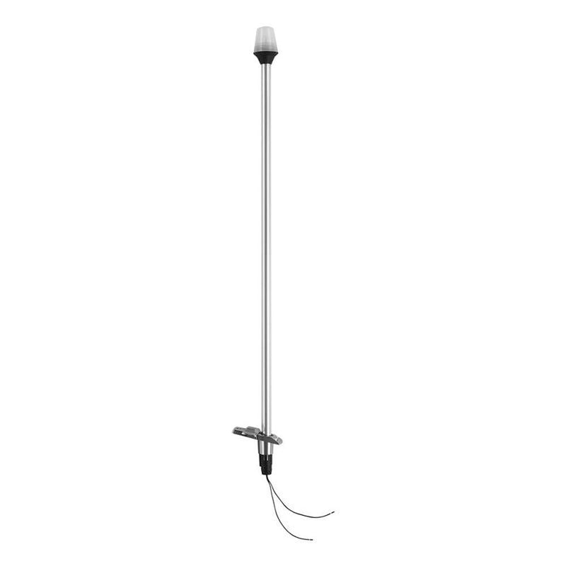 Attwood Stowaway Light w/2-Pin Plug-In Base - 2-Mile - 30" [7100B7] - Wholesaler Elite LLC