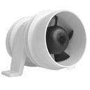 Attwood Turbo 3000 Series Water-Resitant, In-Line Blower - 12V - White [1733-4] - Wholesaler Elite LLC