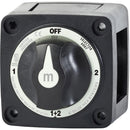 Blue Sea 6007200 Battery Switch Mini - 4 Position - Black [6007200] - Wholesaler Elite LLC