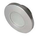 Lumitec Orbit - Flush Mount Down Light - Brushed Finish - 3-Color Blue/Red Non Dimming w/White Dimming Light [112508] - Wholesaler Elite LLC