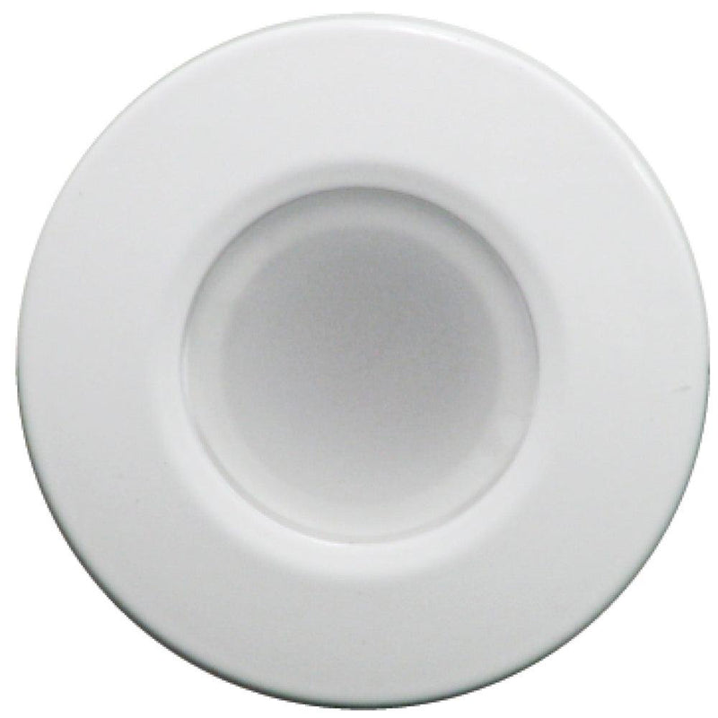 Lumitec Orbit - Flush Mount Down Light - White Finish - 4-Color Blue/Red/Purple/White Non Dimming [112520] - Wholesaler Elite LLC
