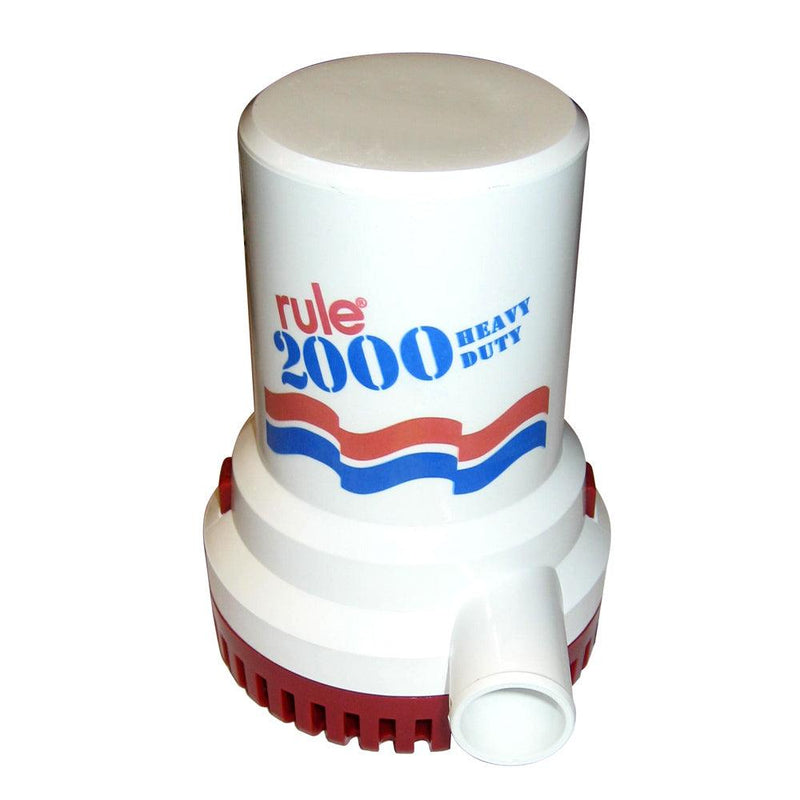Rule 2000 G.P.H. Non-Automatic Bilge Pump - 24V [12] - Wholesaler Elite LLC