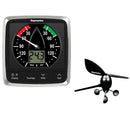 Raymarine i60 wind display with masthead transducer