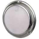 Lumitec TouchDome - Dome Light - Polished SS Finish - 2-Color White/Blue Dimming [101097] - Wholesaler Elite LLC