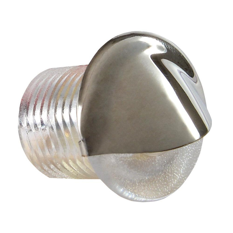 Lumitec Aruba - Courtesy Light - Polished SS Finish - Red Non-Dimming [101146] - Wholesaler Elite LLC