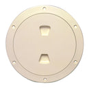 Beckson 6" Smooth Center Screw-Out Deck Plate - Beige [DP60-N] - Wholesaler Elite LLC
