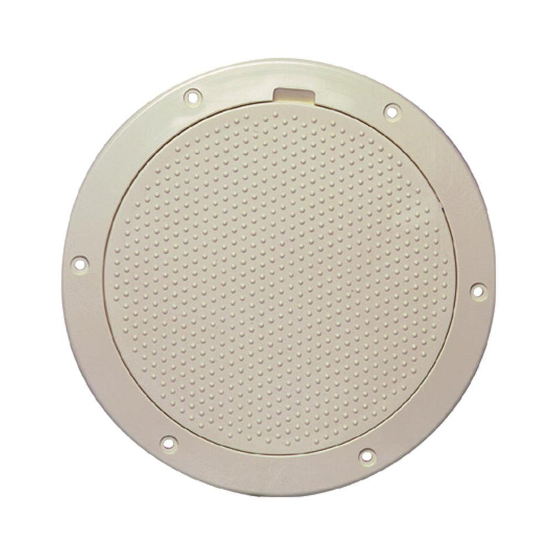 Beckson 6" Non-Skid Pry-Out Deck Plate - Beige [DP63-N] - Wholesaler Elite LLC