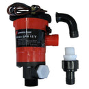 Johnson Pump Twin Port 1000 GPH Livewell Aerating Pump - 12V [48903] - Wholesaler Elite LLC