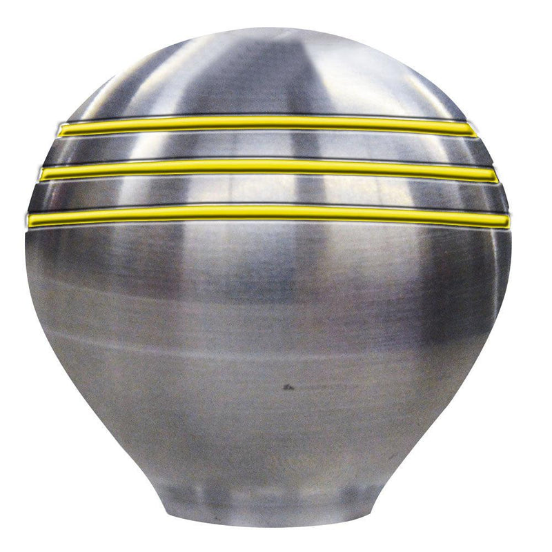 Schmitt Marine Throttle Knob - 1-1/2" - Gold Grooves [50025] - Wholesaler Elite LLC