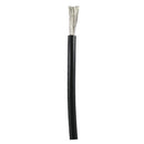 Ancor black 1 AWG battery cable sold by the foot