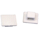 Weld Mount AT-3 Small White Nylon Wire Tie Mount - Qty. 50 [803950] - Wholesaler Elite LLC