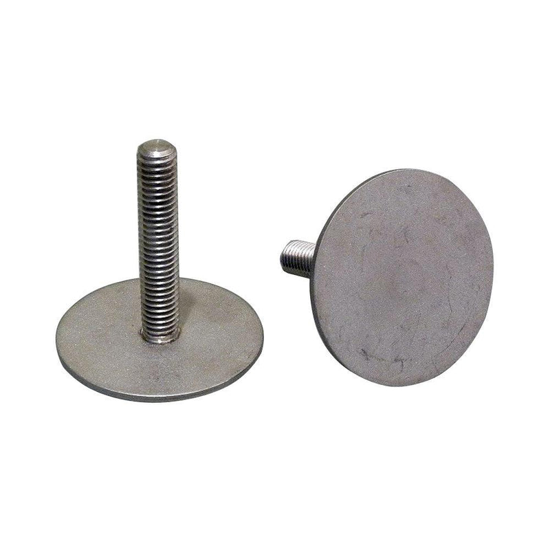 Weld Mount 2" Tall Stainless Stud w/3/8" x 16 Threads - Qty. 5 [3816325] - Wholesaler Elite LLC