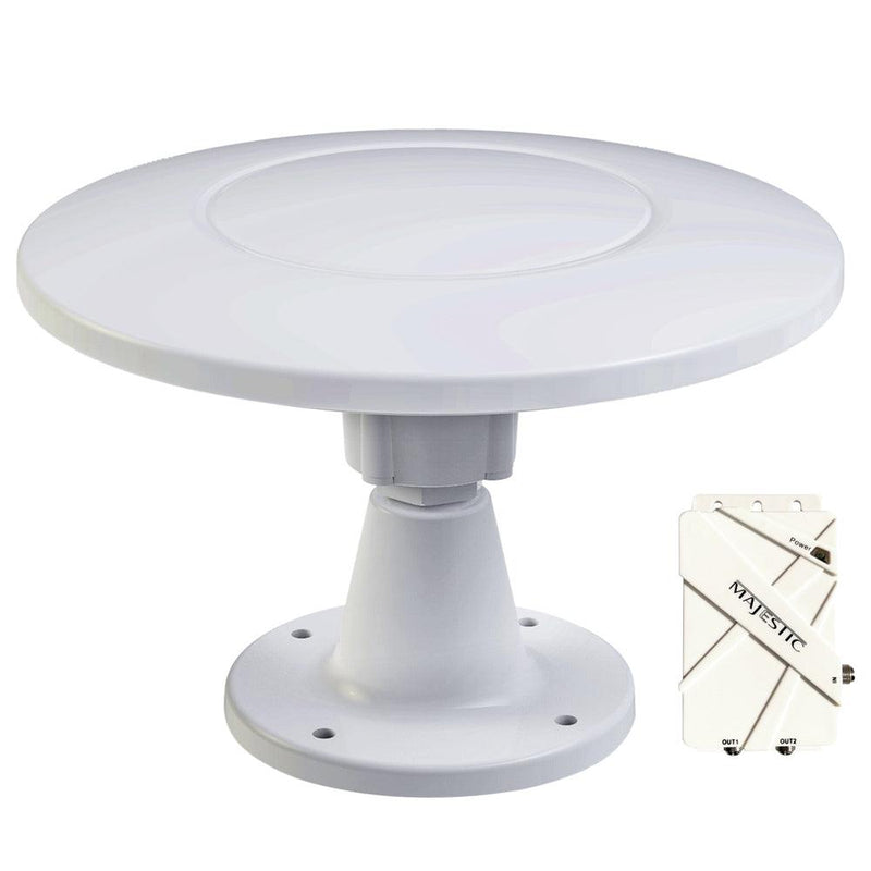 Majestic UFO X Ultra High Gain 30dB Digital TV Antenna - 12V [UFO X] - Wholesaler Elite LLC