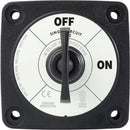 Blue Sea 6005200 Battery Switch Single Circuit ON-OFF - Black [6005200] - Wholesaler Elite LLC