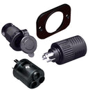Marinco ConnectPro Charging/Trolling Receptacle, Plug & 6-Guage Adapter [12VCP6] - Wholesaler Elite LLC