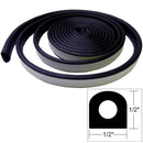 TACO Weather Seal - 10'L x 1/2"W x 1/2"H - Black [V30-0202B10-1] - Wholesaler Elite LLC