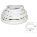 TACO Flexible Vinyl Trim - 5/32" Opening x 9/16"W x 25'L - White [V30-1005W25-1] - Wholesaler Elite LLC