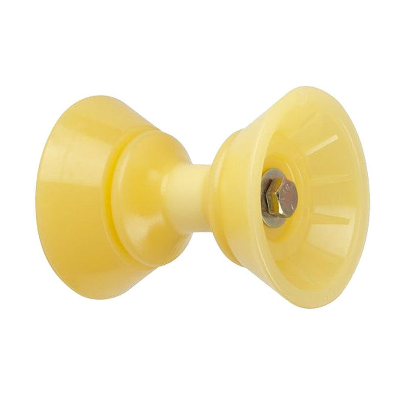 C.E. Smith 3" Bow Bell Roller Assembly - Yellow TPR [29300] - Wholesaler Elite LLC