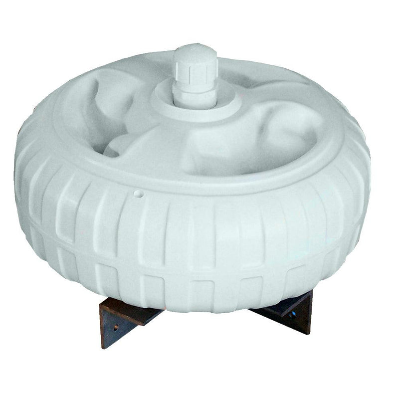 Dock Edge Inflatable Dock Wheel - 18" - White [95-077-F] - Wholesaler Elite LLC