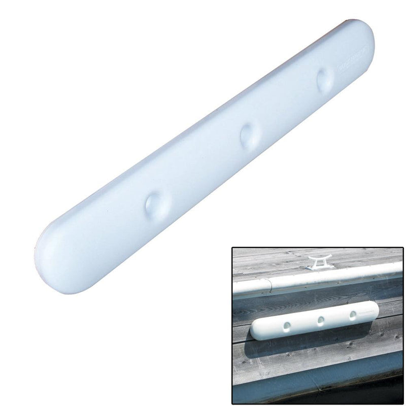 Dock Edge Ultragard 35" PVC Dock Cushion - White [1008-F] - Wholesaler Elite LLC