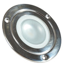 Lumitec Shadow - Flush Mount Down Light - Polished SS Finish - 3-Color Red/Blue Non Dimming w/White Dimming [114118] - Wholesaler Elite LLC
