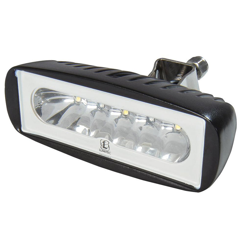 Lumitec Caprera2 - LED Flood Light - Black Finish - 2-Color White/Red Dimming [101218] - Wholesaler Elite LLC